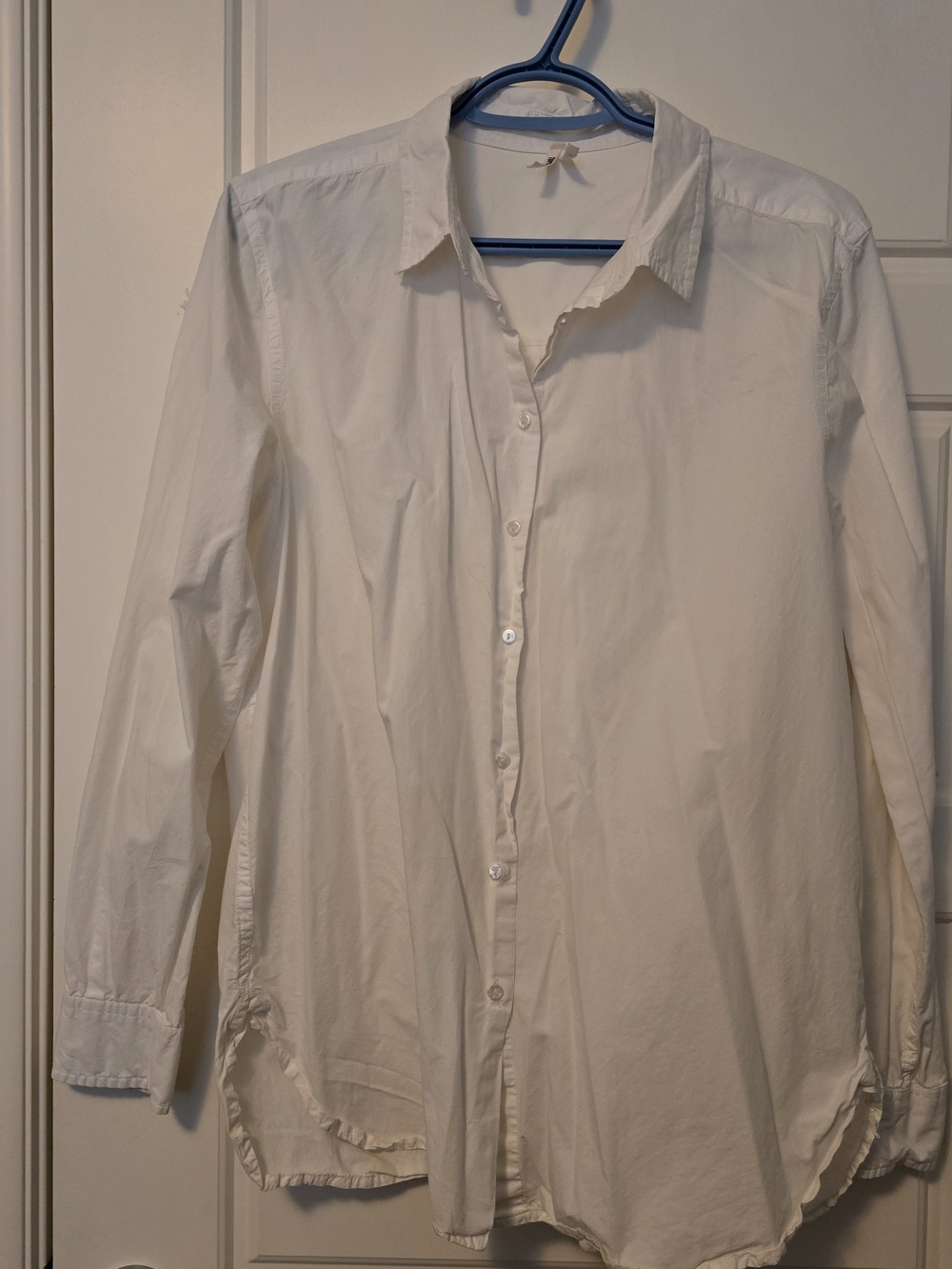 Part Two Classic White Button Up Shirt
